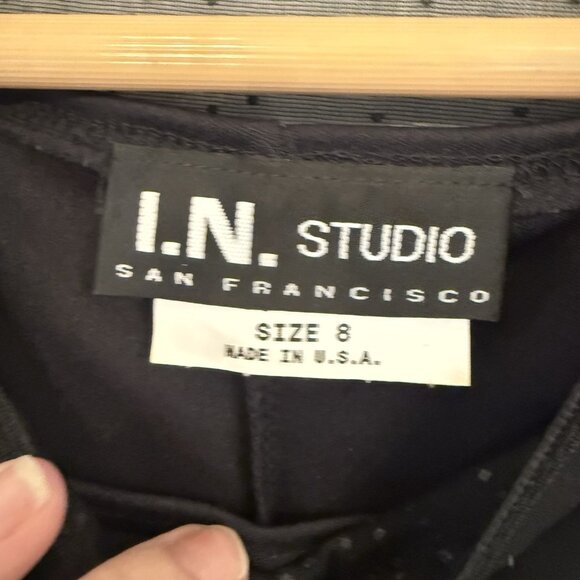 Womens Dark Mesh Overlay Starburst Pattern Maxi Dress Size 8 Whimsigoth Witchy - Picture 7 of 9